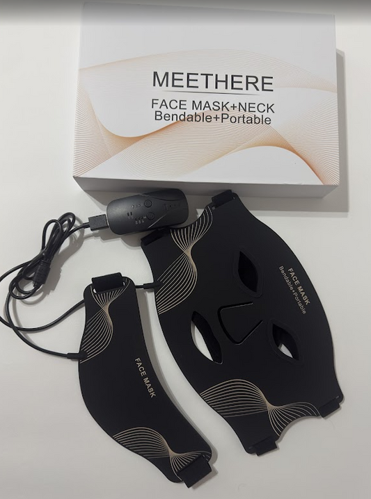 Máscara LED de 7 colores para tratamiento facial - Tu ritual de 10 minutos para piel radiante