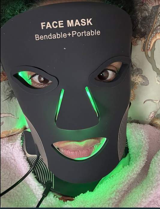 Máscara LED de Luz Terapéutica - Ritual facial que transforma tu piel